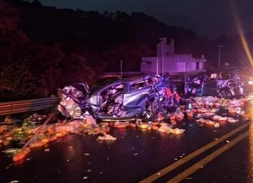 Revelan causa del accidente en la México-Tuxpan que dejó 6 muertos y 22 heridos