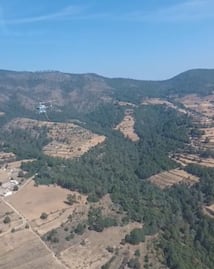 Incendio forestal en la zona de Libres está controlado al 95%: Gobernación