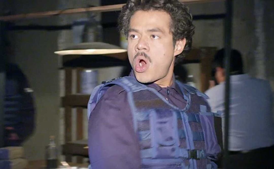 Ay Papantla...el Teniente Harina anda grabando en Pueblita | Foto: Especial