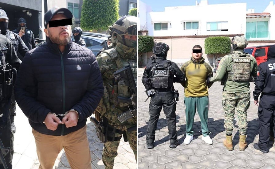 Detienen a peligrosos criminales en Lomas de Angelópolis, así fue el operativo