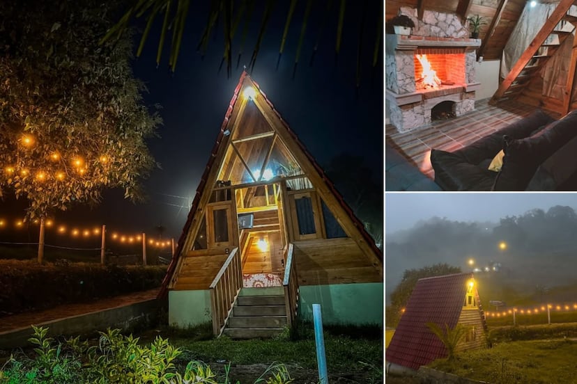 Estas cabañas cerca de CDMX son ideales para ver llover junto al fuego
