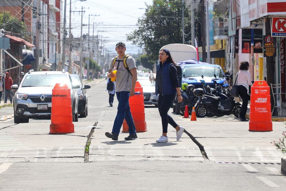El Ayuntamiento de Puebla descarta la peatonalización en el barrio de Santiago | Foto: EsImagen