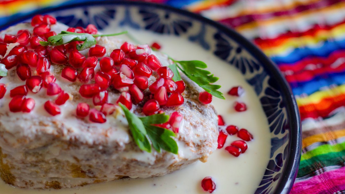 Chiles en nogada. Esta es la receta más antigua que conocemos de este platillo típico de Puebla
