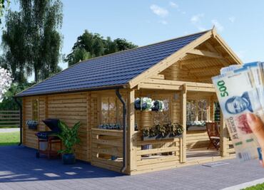 Cómo es la casa prefabricada de madera estilo francés que se vende por internet