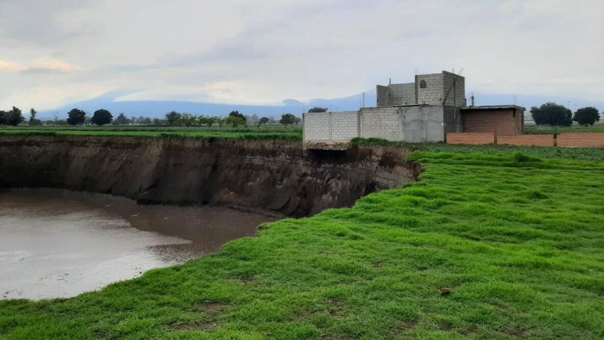 Socavón de Puebla. Estas señales pudieron alertar de su formación: UNAM
