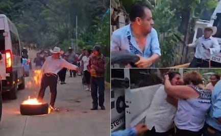 Intentan linchar al alcalde de Hueyapan, pobladores lo persiguen con machetes