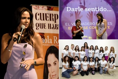 Paola Rojas da conferencia en BUAP y motiva a universitarias: “juntas somos más fuertes”