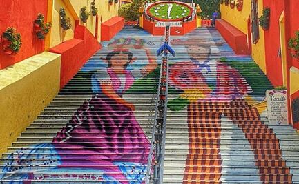 ¿Qué clase de brujería es esta?, desaparece mural de las escalinatas de Atlixco