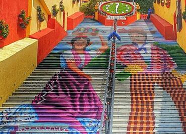 ¿Qué clase de brujería es esta?, desaparece mural de las escalinatas de Atlixco