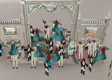 Billete de 20 pesos, realidad aumentada