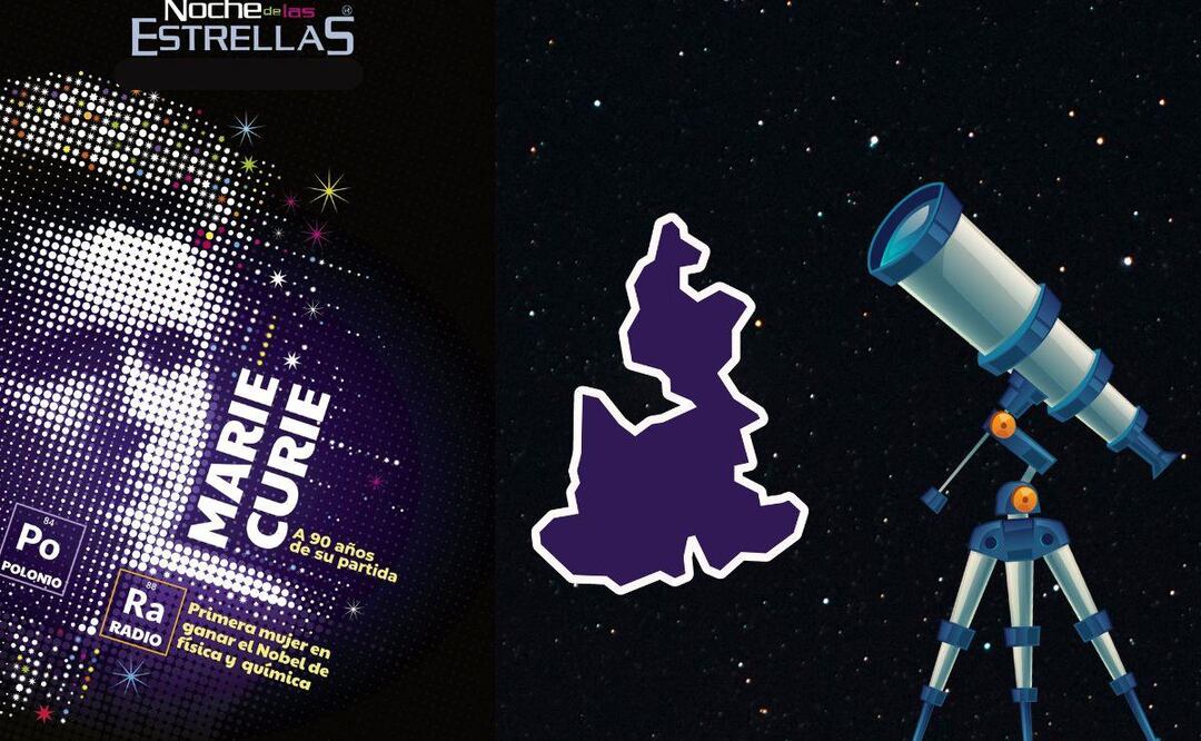 La Noche de las Estrellas es una fiesta astronómica | Foto: Facebook Noche de las Estrellas Puebla / Canva