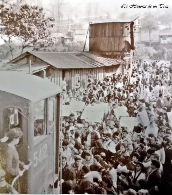 En 1900 el tren era el principal medio de transporte en el estado | Foto: Teziutlán Antiguo