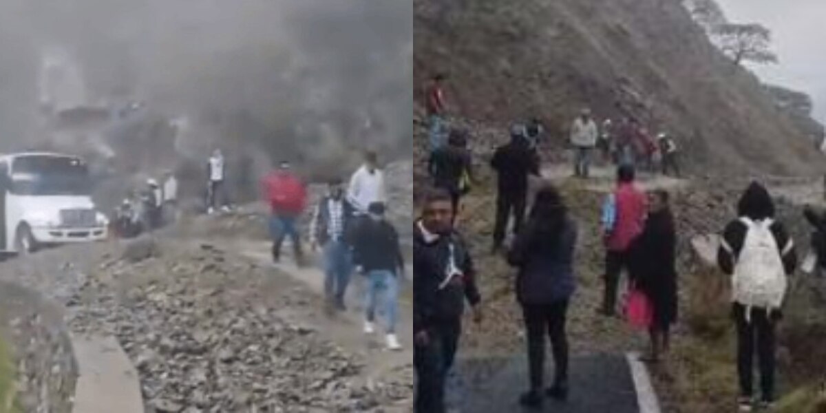 Localidades de la Sierra Negra de Puebla  afectadas por la lluvia que ocasionó la tormenta tropical John / Foto: Periódico Enfoque / Stereo Luz 99.9