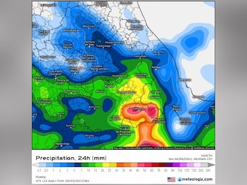 Pronóstico del clima para Puebla, 5 de junio 2021