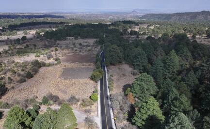 Lista la carretera San Nicolás de los Ranchos-Amecameca