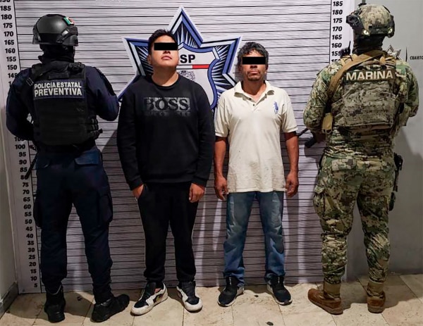 Fabián N., alias “El Cocho” y Evelio N., de 50 años | Foto: SSP