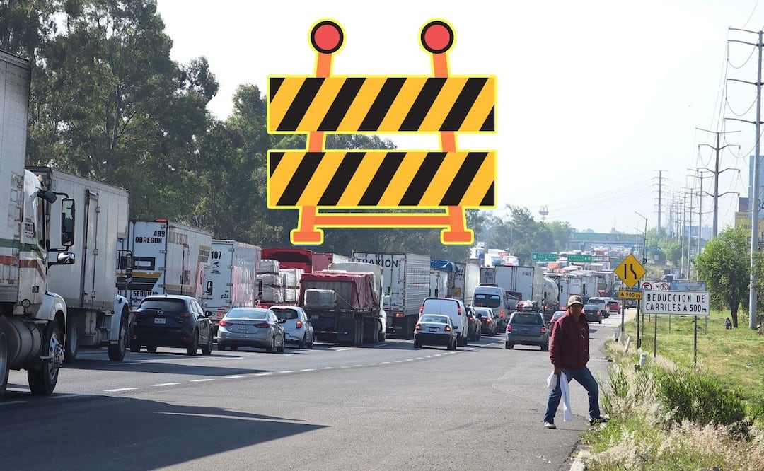 Capufe anuncia cierre en un tramo de la autopista México-Puebla | Foto: EsImagen/Canva