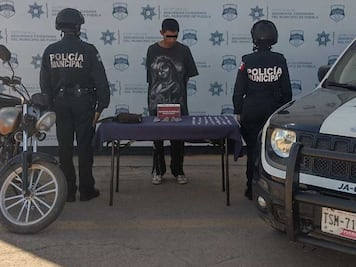 Detienen a Víctor con 50 dosis de cristal en Caleras