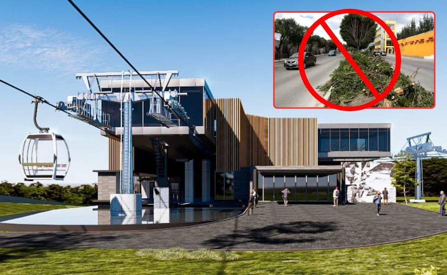 Cablebús en Puebla: no se talará un solo árbol ni se tocará el cerro de Amalucan