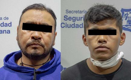 Detienen a dos hombres por robo a Elektra de la 11 Sur