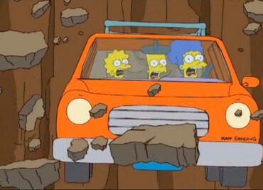 ¿Los Simpson predijeron el socavón de Puebla?