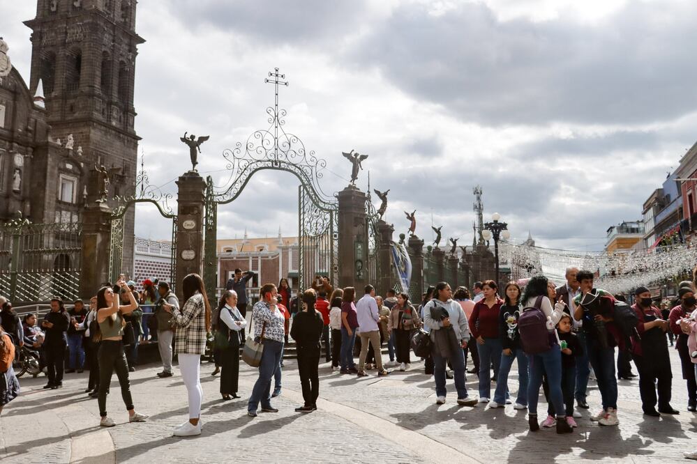 La tarde de este jueves 7 de diciembre se sintió una fuerte sacudida en Puebla | Foto: Agencia Es Imagen para El Universal Puebla