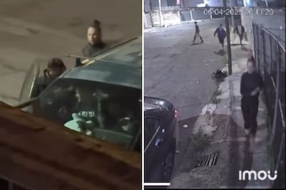 VIDEO Captan violento asalto a una familia en la colonia Las Hadas