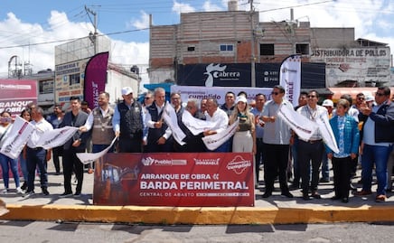 Arranca Pepe Chedraui construcción de Barda Perimetral en la Central de Abasto