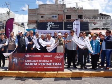 Arranca Pepe Chedraui construcción de Barda Perimetral en la Central de Abasto