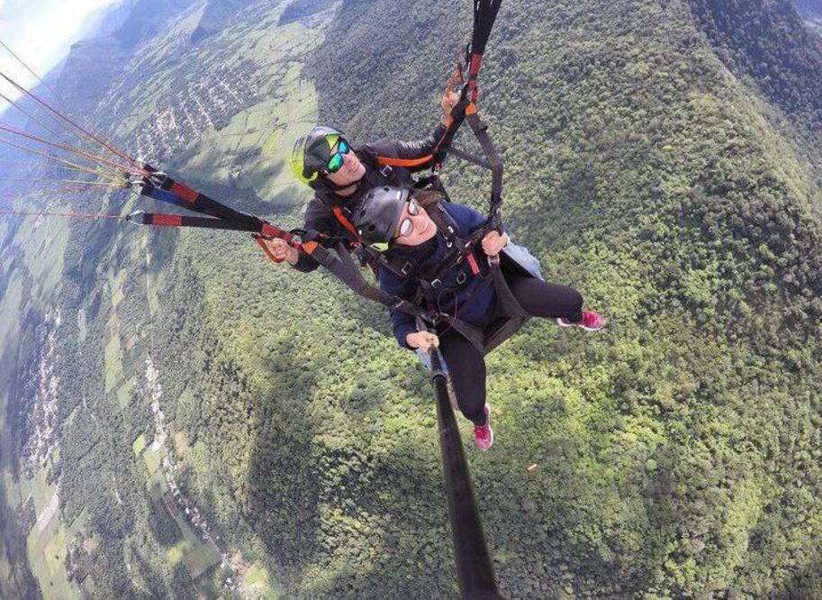 En Puebla puedes practicar el parapente y disfrutar los paisajes | Instagram Jaquibeliperea