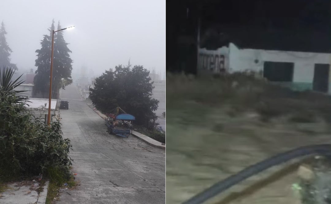 La madrugada de este jueves 27 de noviembre se desbordó el río Chicontla, en Jopala | Foto: RRSS