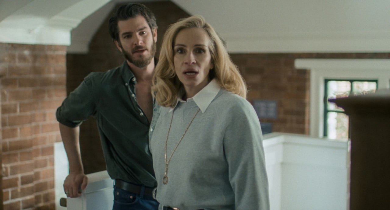 La dinámica de Roberts con Andrew Garfield es fascinante durante el filme, donde se cuestiona la intervención de la ética y la moral dentro de la lealtad | Foto: Metro-Goldwyn-Mayer
