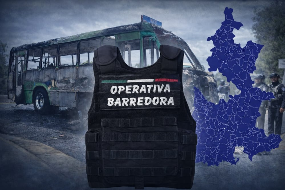 La Barredora del CJNG tiene presencia en Puebla | Foto: ChatGPT para El Universal Puebla