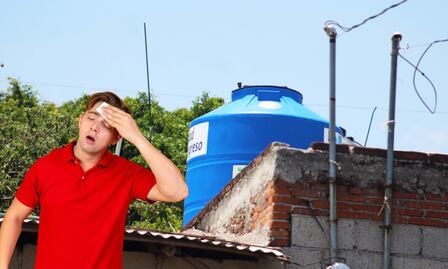 ¿Cómo hacer para que no se caliente el agua del tinaco?