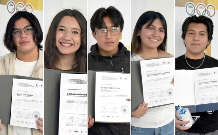 Estudiantes BUAP destacan en olimpiadas estatales y nacionales de Física 2025