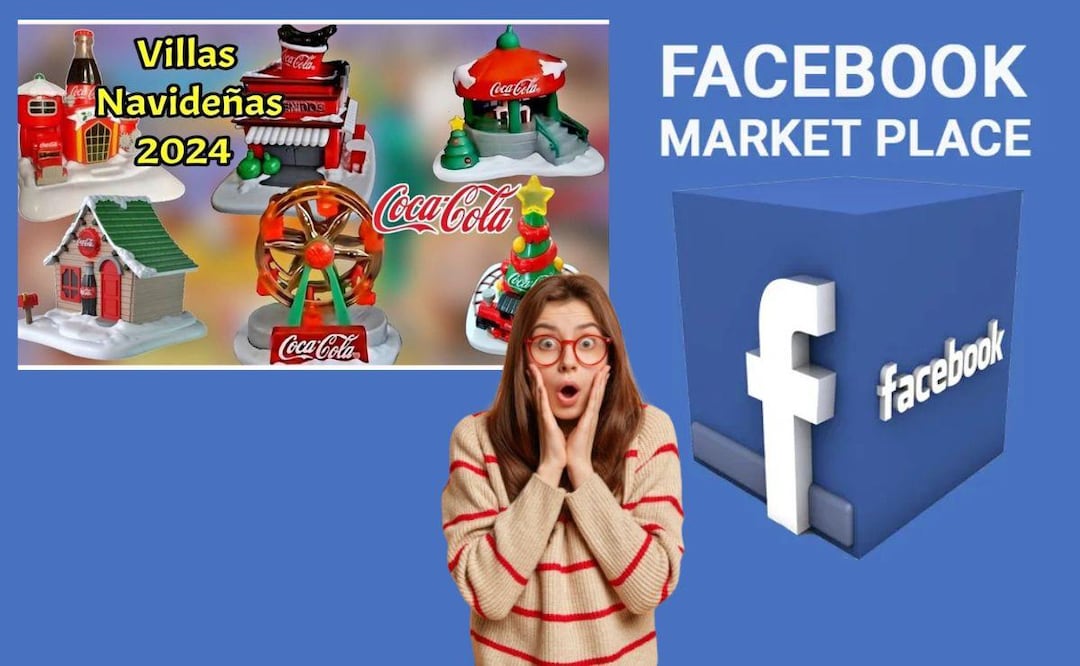 Si buscas una villa navideña de Coca-Cola, en Marketplace hay varias opciones | Foto: freepik