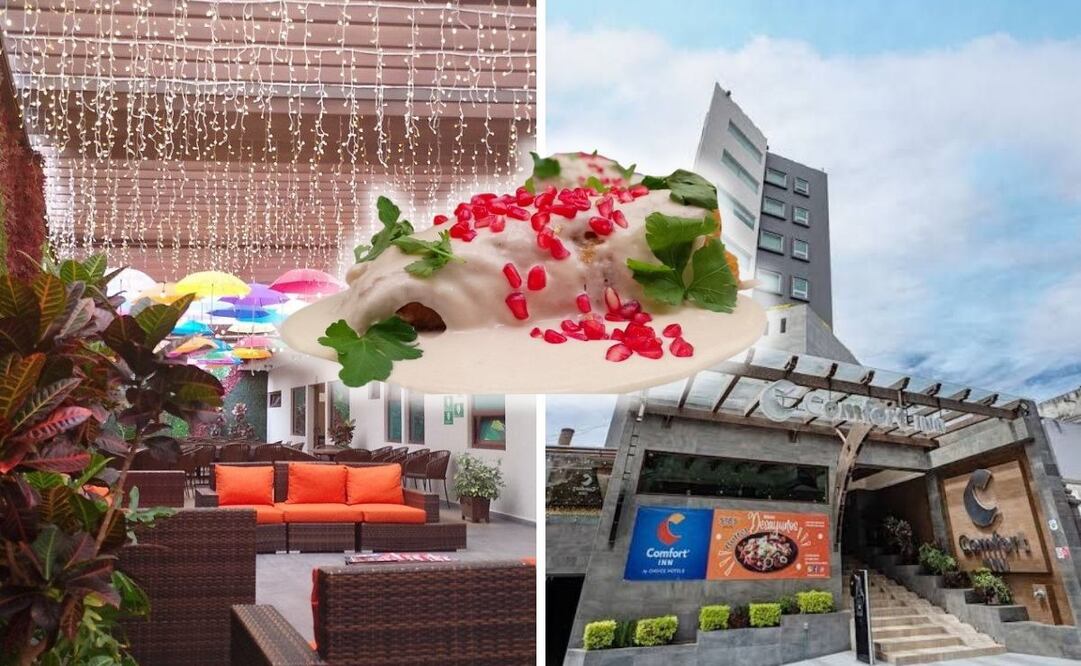 Inicia la temporada de chiles en nogada en el Hotel Comfort Inn Puebla | Foto: El Universal Puebla