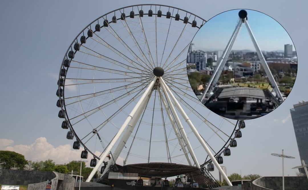 La colocación de la Estrella de Puebla está avanzando | Foto: EsImagen / Captura Luis Gabriel