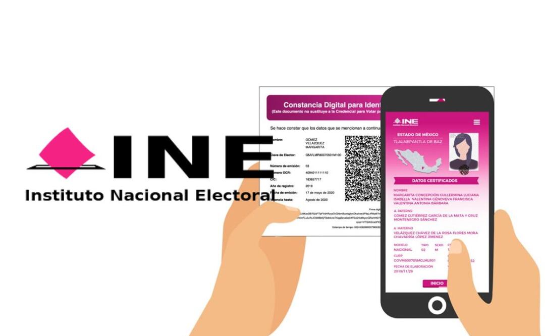 El QR del INE se encuentra en la parte superior derecha del reverso | Foto: INE