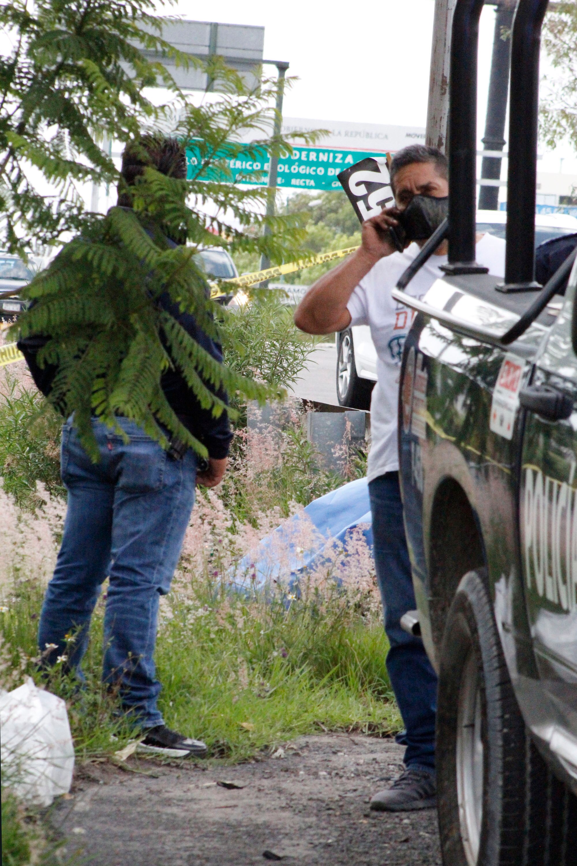 Localizan cadáver en el Periférico Ecológico