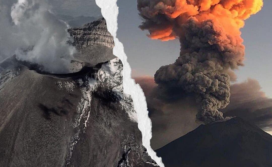 El volcán Popocatépetl se mantiene en constante actividad | Foto: Volcán Popocatépetl•Puebla / Santiago Arau