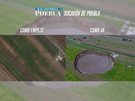 Como empezó/como va. Así era Zacatepec antes del socavón