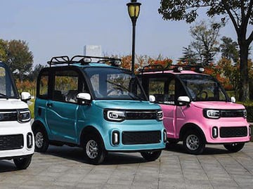 Así se viaja en el auto eléctrico de 20 mil pesos que ya circula en México