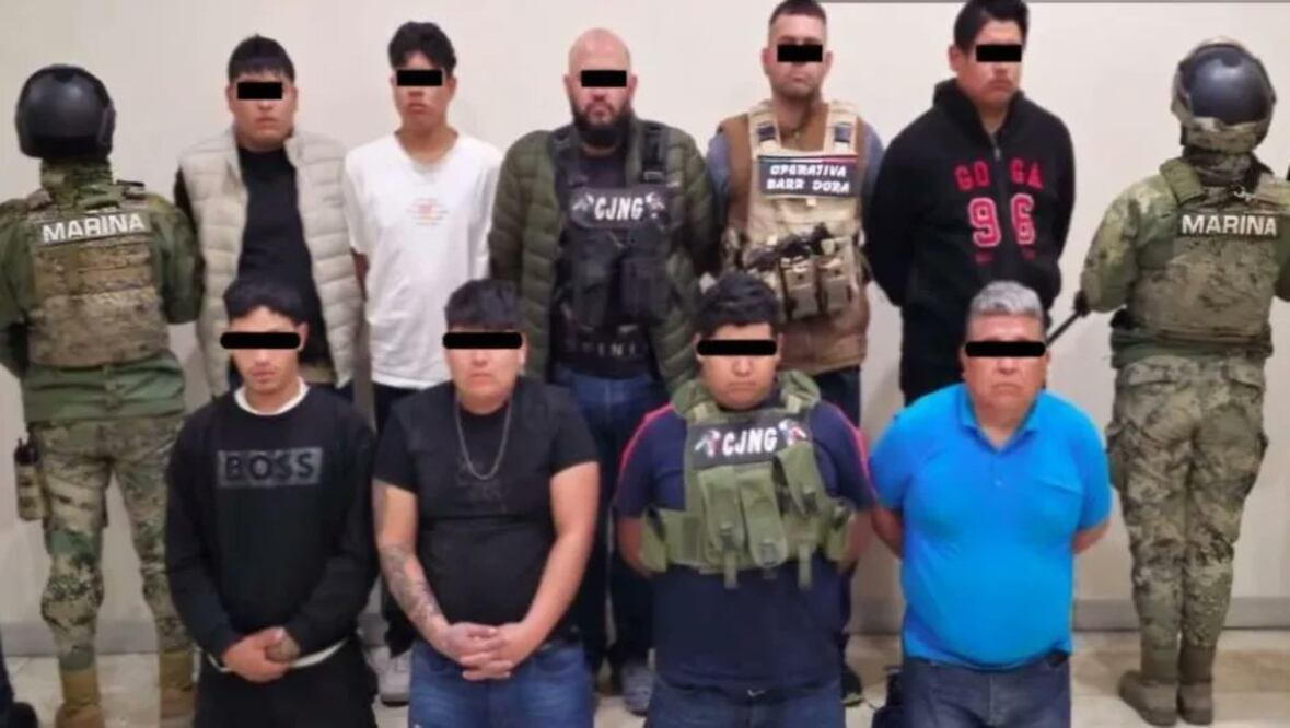 La detención de los miembros de La Barredora ocurrió este martes 6 de enero | Foto: SSC