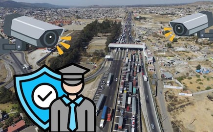 Instalan 116 cámaras en la autopista México-Puebla para frenar los asaltos