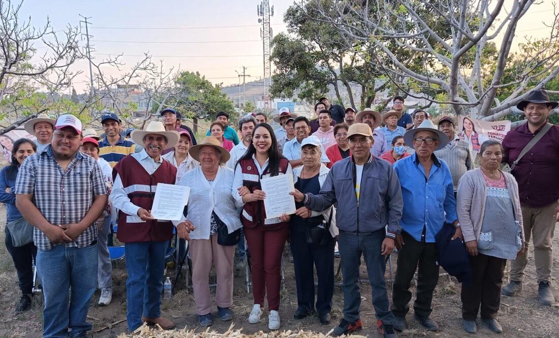 Tonantzin Fernández firma compromisos de apoyo al campo | Foto Especial
