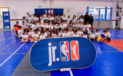 Realiza Gobierno de Pepe Chedraui Clínica de Básquetbol con Jr. NBA en Puebla