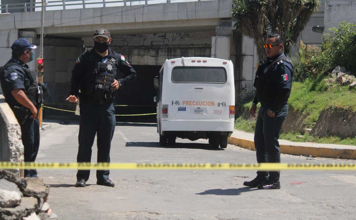 Bala perdida hiere a pasajero de ruta 44 en Caleras