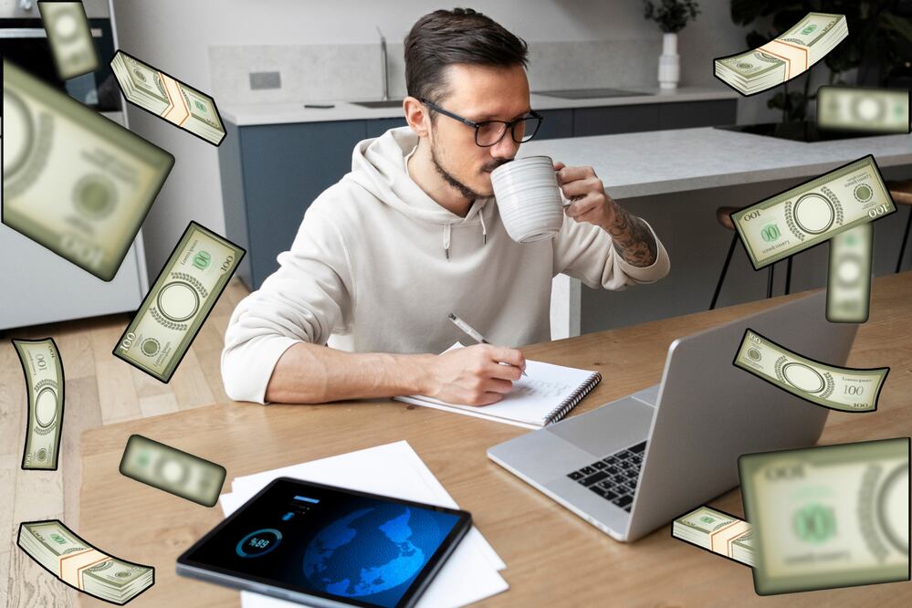 Es posible trabajar desde casa y tener ingresos importantes | Foto: Freepik