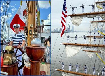 Brayan Montiel, el cadete poblano que sobrevivió tras el choque del Buque Escuela Cuauhtémoc